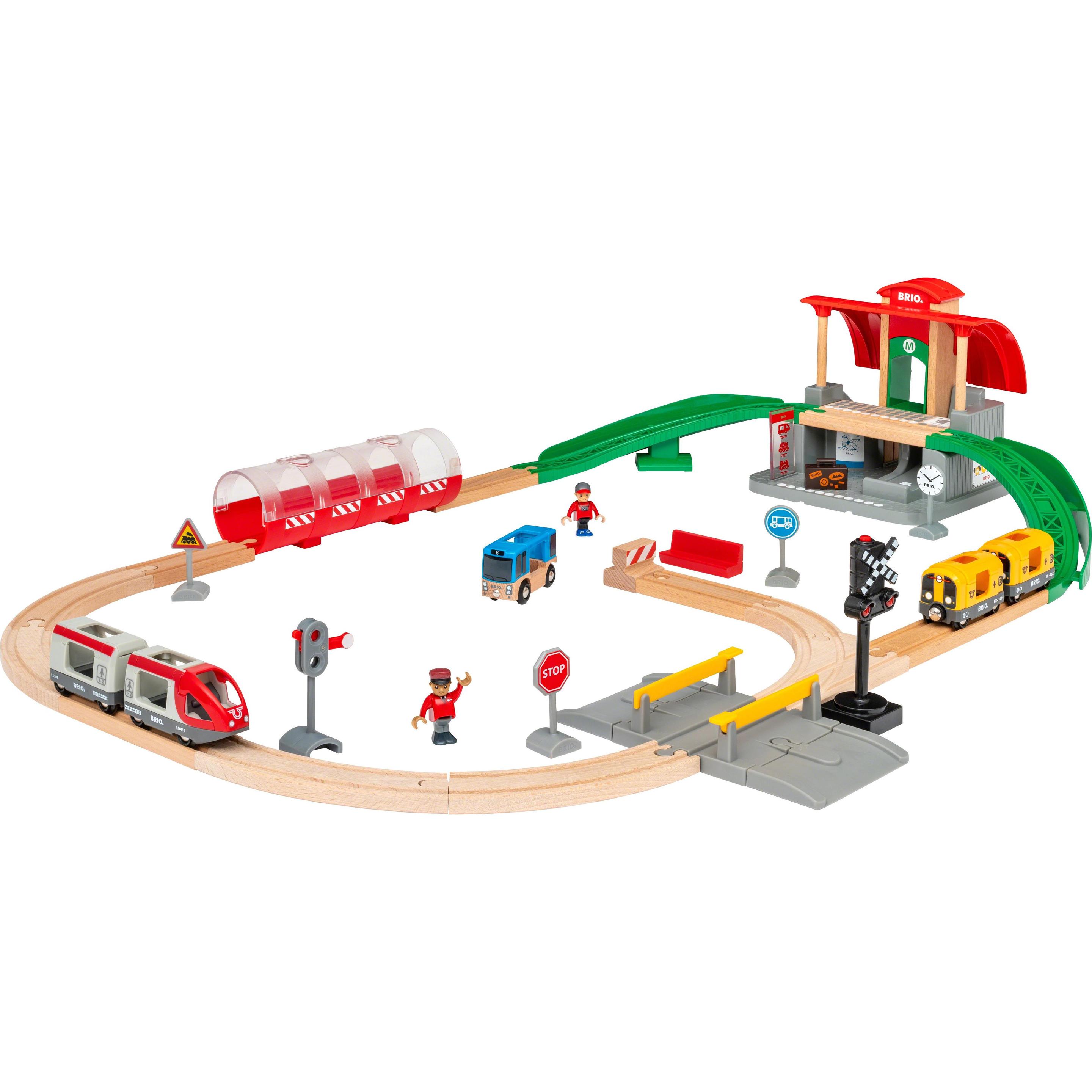 Brio Grosses City Bahnhof Set