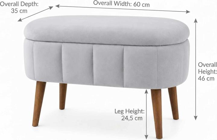 Produktbild Atelier del Sofa Mini Oslo Pouffe