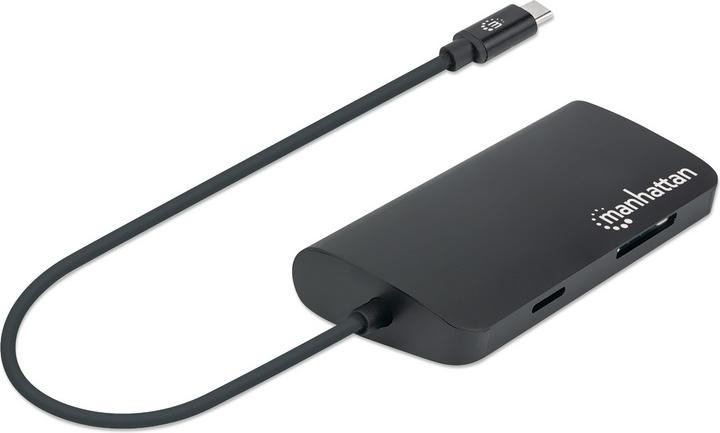 Immagine prodotto Manhattan Adattatore USB-C 3.2 Gen 1, HDMI, USB, USB-C-PDSD (USB-C, 5 Porti)