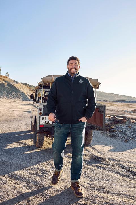 Produktbild Men+ Softshell-Jacke, Stehkragen, Zipper (L)