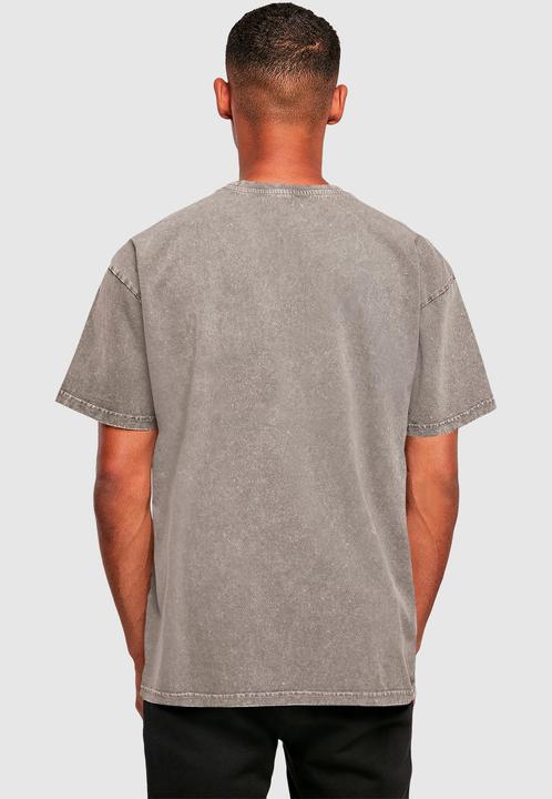 Produktbild Merchcode Ozzy Osbourne - Pink Bat Acid Washed Oversize Tee - 195281 (M)