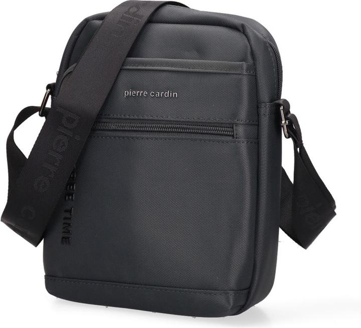 Produktbild Pierre Cardin **Umhängetasche Herren - Modell False - Veganes Pu-Leder** - 18.0 X 25.0 X 6.0 Cm