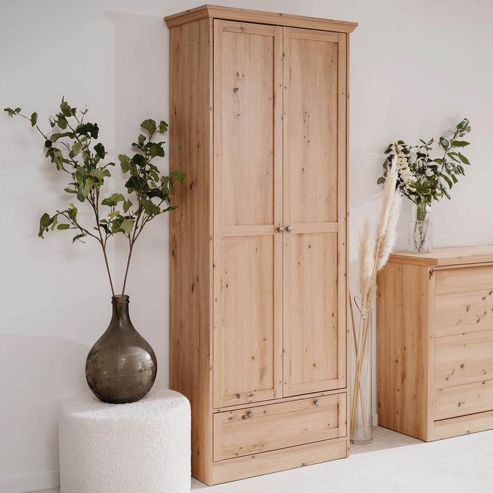 Actual product image Homestyle4u Wardrobe Multi-purpose wardrobe (80 x 39 x 200 cm)