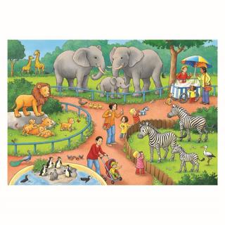 Produktbild Ravensburger Ein Tag im Zoo (24 Teile)