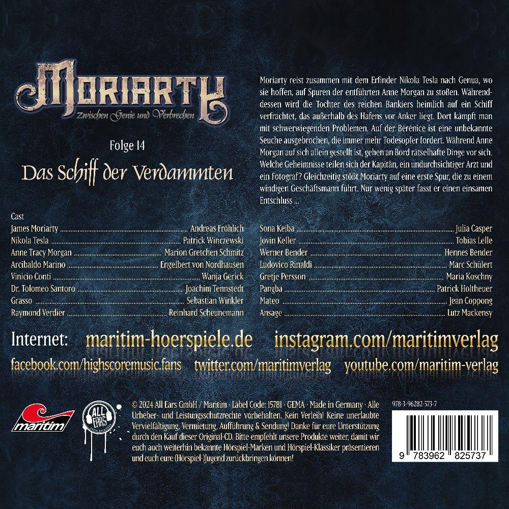 Thumbnail - Moriarty.14,CD, Hörbücher