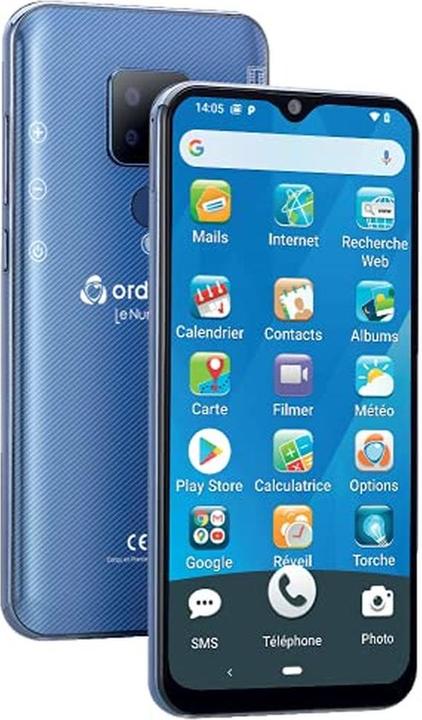 Produktbild Ordissimo Le Numéro 2 (64 GB, Blue, 6.30", Dual SIM, 4G)