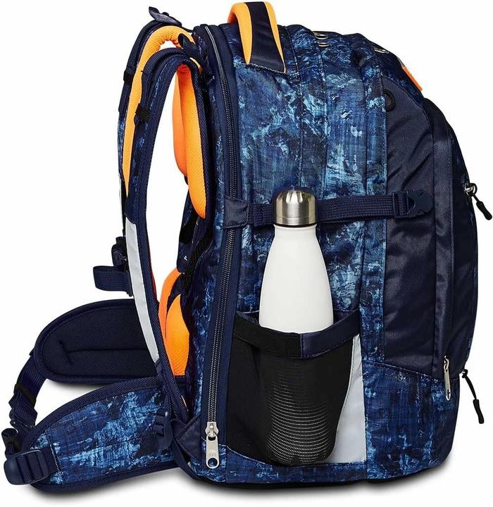 Actual product image Seven Ergonomic Adjustable Backpack with Multiple Compartments and Helmet Holder (32 l)