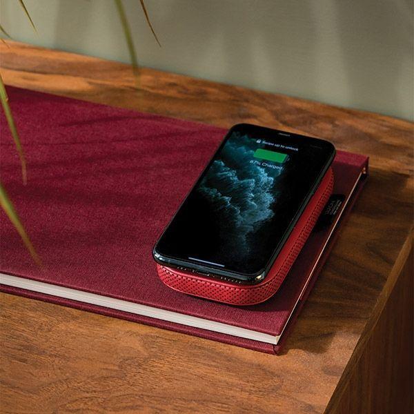 Image du produit Lexon Powersound Powerbank indukcyjny 5000 mAh z głośnikiem bluetooth czerwony/red LA128R (5000 mAh)