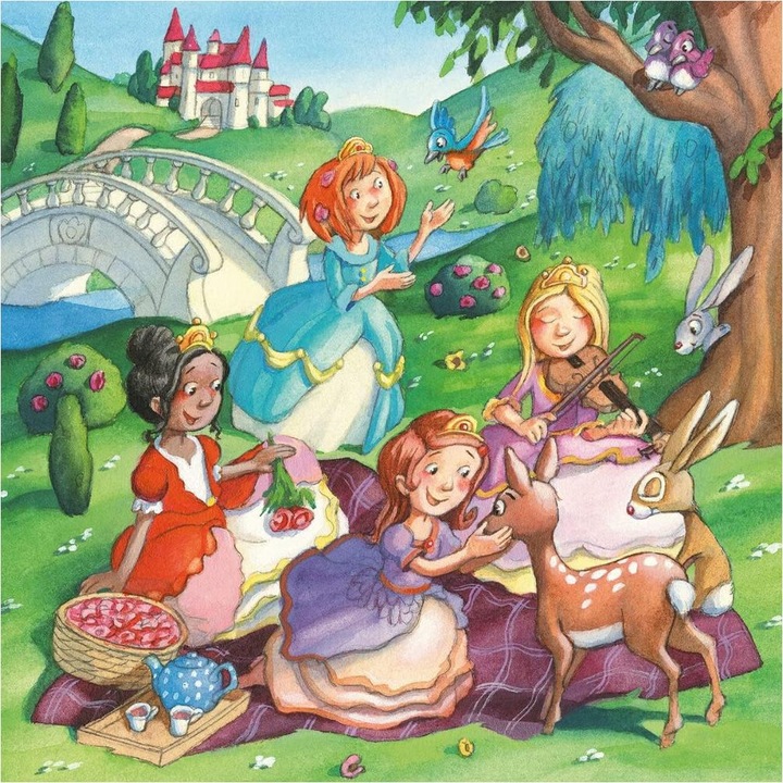 Actual product image Ravensburger Kinderpuzzle - Kleine Prinzessinnen - 3x49 Teile Puzzle für Kinder ab 5 Jahren (49 pieces)