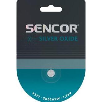 Sencor Einmal Silberoxid- Batterie SR626SW, 1-pack (1 pz.), Batterie + pile