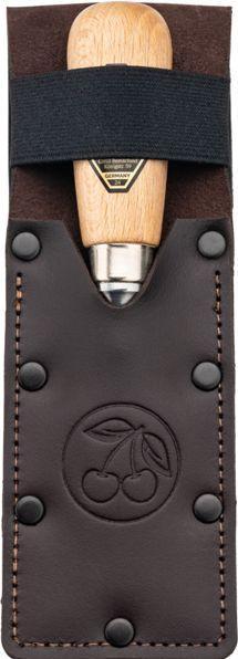 Actual product image Kirschen Kurzbeitel in Leder- holster, 35 mm (35 mm)