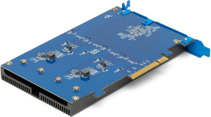 Produktbild OWC 16.0TB Accelsior 4M2 PCIe M.2 NVMe SSD Adapter Card (16000 GB, PCI-Express)