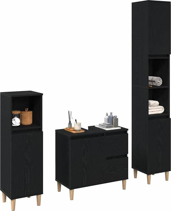 Produktbild vidaXL Modernes Badezimmer-Set