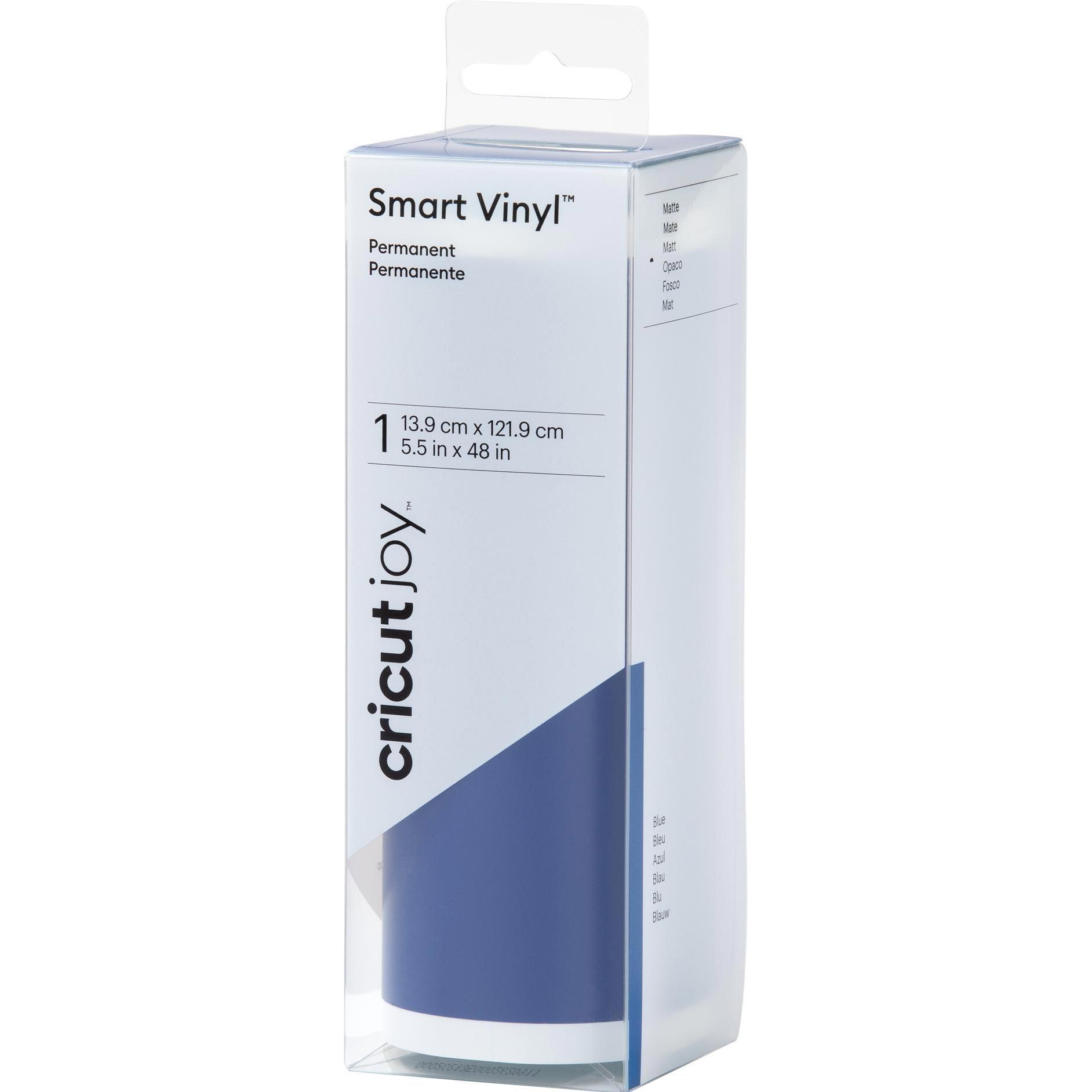 Cricut Smart Vinyl Permanent Joy 14x122cm 1 sheet Mat Blue (P)