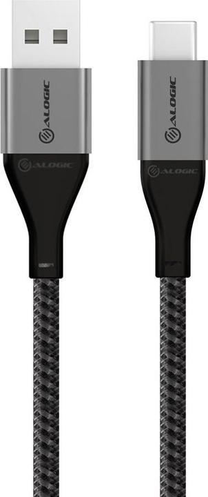 Actual product image Alogic USB cable USB 2.0 to USB-A /480Mbps (0.30 m, USB 2.0)