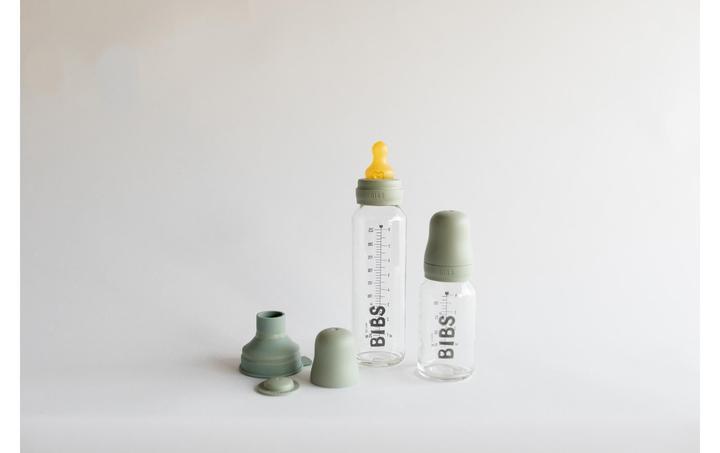Actual product image Bibs Anti Colic Bottle Silicone 270 ml Medium Flow Baby Blue (270 ml)