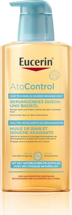 Immagine prodotto Eucerin AtoControl Olio lenitivo per doccia e bagno (400 ml)