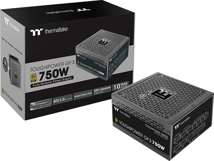 Actual product image Thermaltake Toughpower GF3 (750 W)