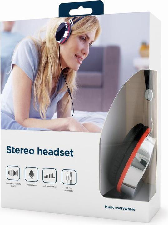 Immagine prodotto Gembird Cuffie MHS-903 (nero, argento) (Cablato)