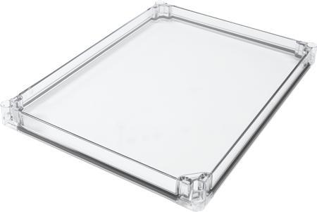 Produktbild Ensto Vaegskab Cubo C og P låg, transparent, Polykarbonat 300 x 400 x 30 mm, ekskl. Skruer