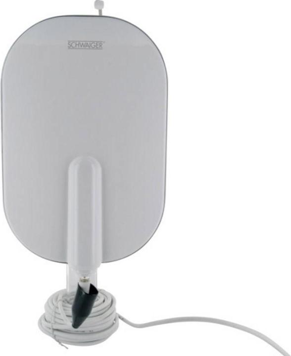 Produktbild Schwaiger DTA4000 011 - Outdoor - Weiss - 8,5 m - 36 dB - Duale Polarisation - DVB-T,DVB-T2 (Flachantenne, 36 dB, DVB-T / -T2)