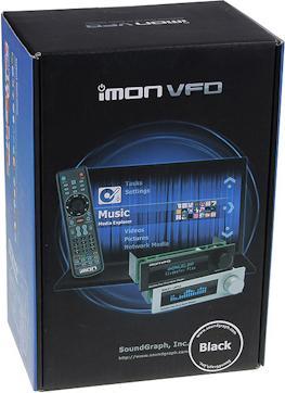 Actual product image SoundGraph iMon VFD 5.25 inch multimedia controller - black