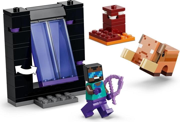 Actual product image LEGO Reise durch Nether und Endportal (21584, LEGO Minecraft)