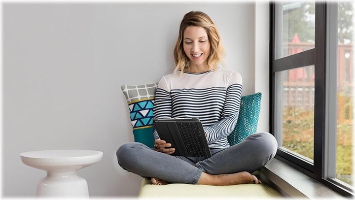 Immagine prodotto Logitech Slim Folio Pro (DE, iPad Pro 12.9 2018 (3. Gen), iPad Pro 12.9 2020 (4. Gen))