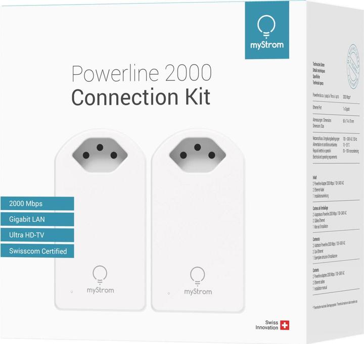 Produktbild myStrom 2000 Connection Kit (2000 Mbit/s)