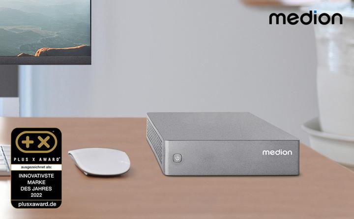 Actual product image Medion S06e Mini PC (Intel N100, 16 GB, 512 GB, Intel UHD Graphics)
