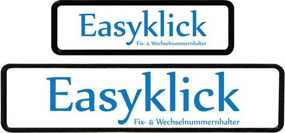 Produktbild Easyklick Kennzeichenhalter (Front + Heck, Langformat)