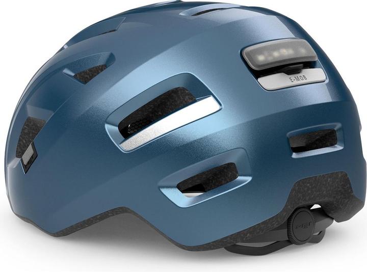 Productafbeelding MET E-Mob fietshelm - Maat L - NTA8776 - Navy (58 - 61 cm)