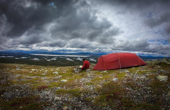 Actual product image Nordisk Oppland 3 Light Weight Tent (Tunnel tent, 1.98 kg, 3 persons)