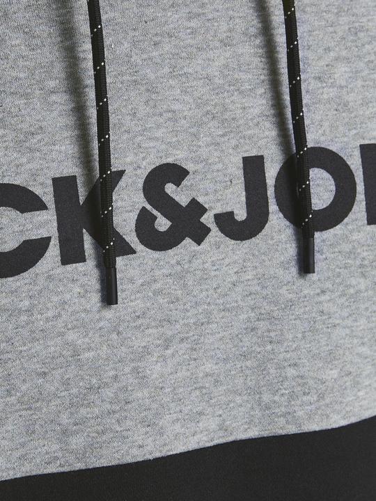 Image du produit Jack & Jones Sweat à capuche avec logo à blocage de couleur (XL)