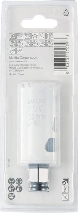 Produktbild Makita EZYCHANGE TCT-Lochsäge 32mm (32 mm)