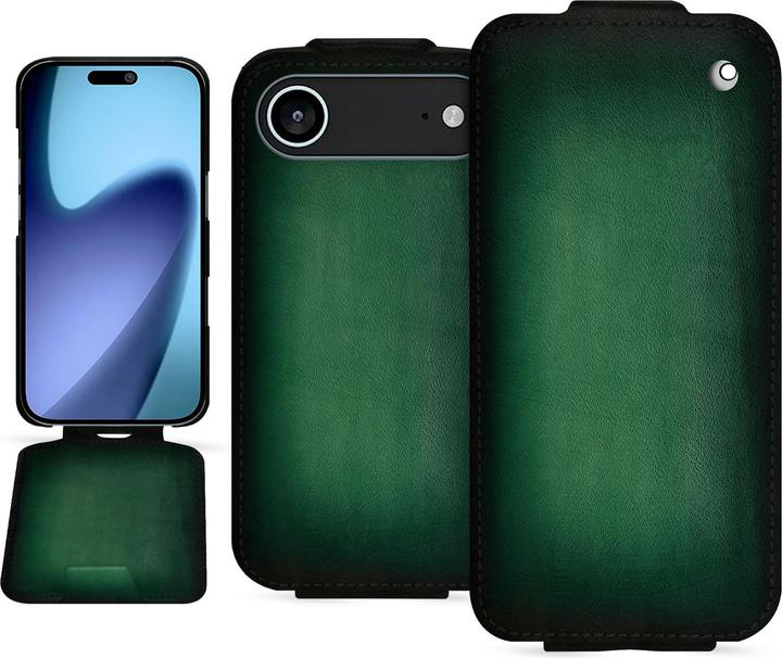 Actual product image Noreve Vertical leather shell (Apple iPhone 17 Pro)