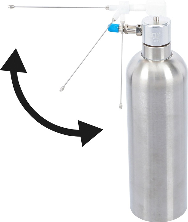 Actual product image BGS Compressed air spray bottle | stainless steel | rustproof | 650 ml