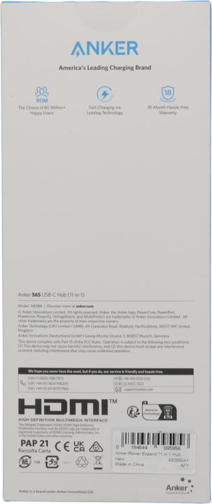 Actual product image Anker 565 (USB-C, 11 ports)