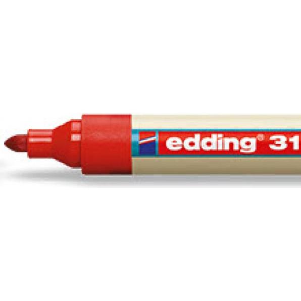 Thumbnail - Edding, Marker, Flipchart Marker 31 (Rot, 3 mm, 1 x)