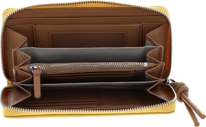 Actual product image Coccinelle Metallic Soft Wallet Grained Leather