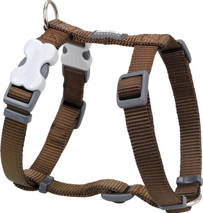 Actual product image Red Dingo Harness Plain Brown M (M, Dog, General)