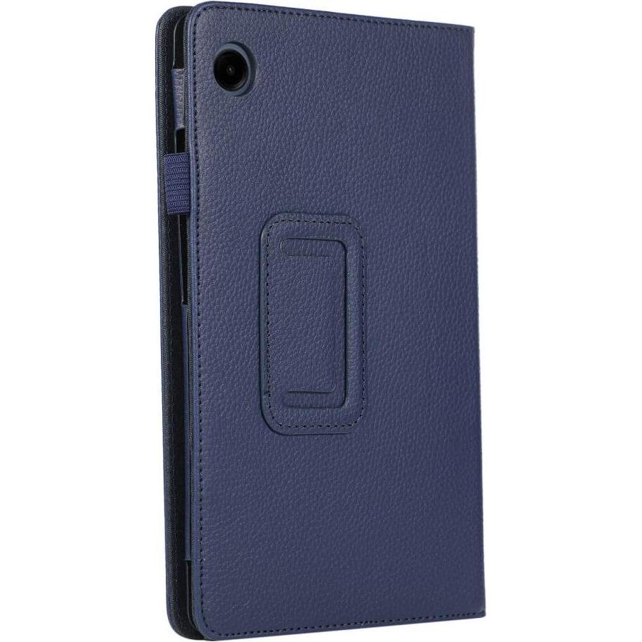 Thumbnail - Cover-Discount Galaxy Tab A9 - Bi-fold Stand Etui dunkelblau (Galaxy Tab A9), Tablet Hülle, Blau