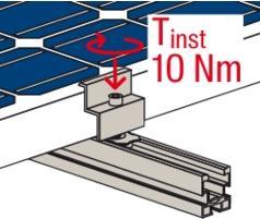 Actual product image Fischer Mittelklemme vorm. PM C 38-44 AL sw