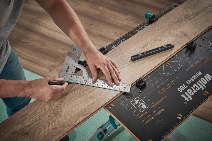 Produktbild wolfcraft Geling Set Laminat- und Designboden (Verlegeset)