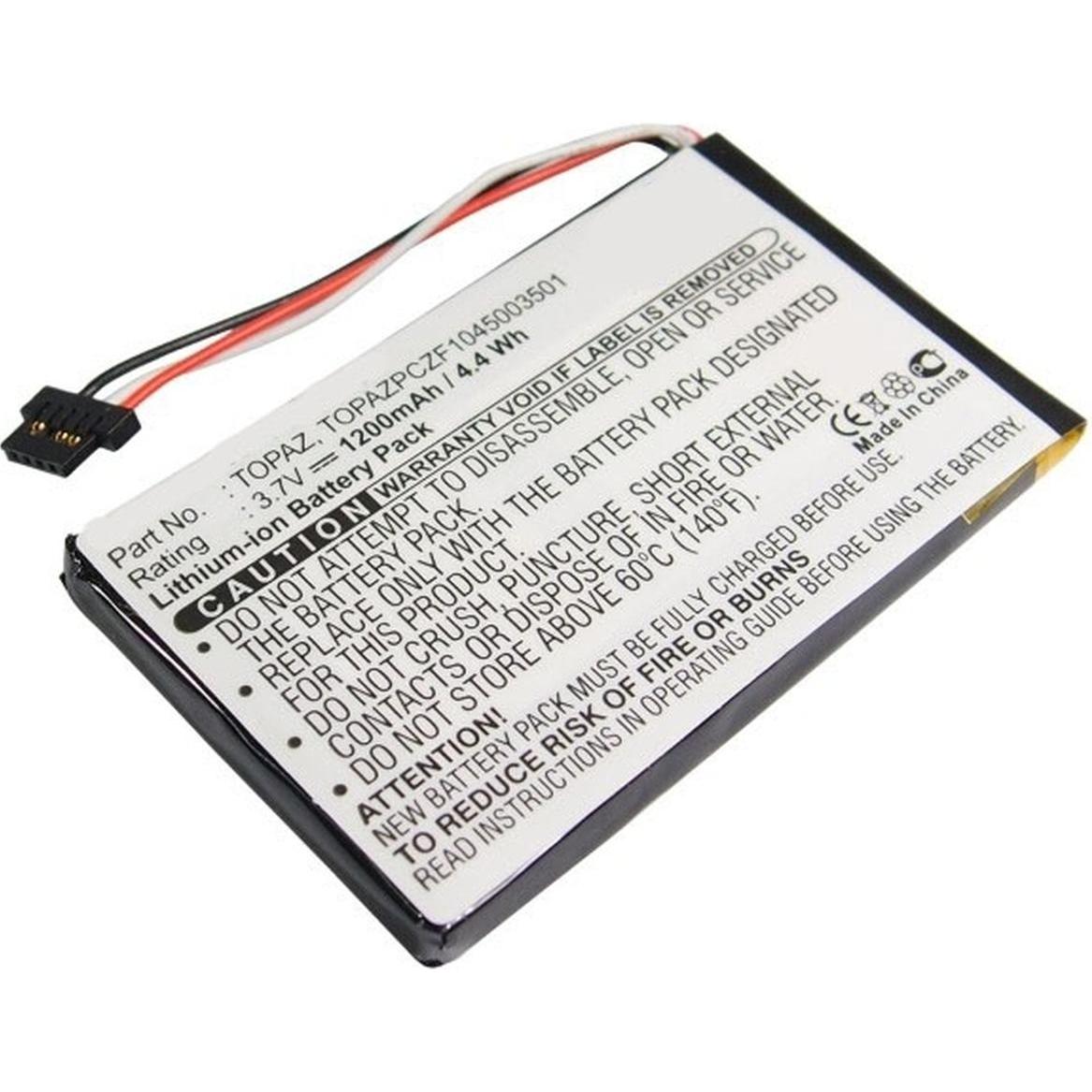 AGI, Fahrzeug Navigation Zubehör, 80527 - Batterie/Akku - Schwarz - Lithium Polymer (LiPo) - 1200 mAh - 3,7 V - 60