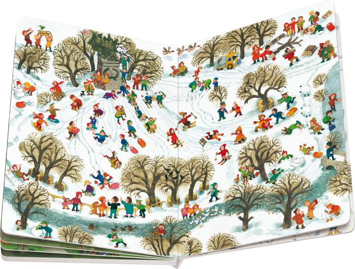Produktbild Ravensburger Mein Wimmelbuch: Frühling, Sommer, Herbst und Winter - Pappbilderbuch ab 2 Jahren, Bilderbuch zu (Deutsch)