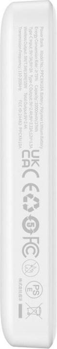 Produktbild Baseus Magnetic Mini Air Powerbank 10000mAh 20W (white) (10000 mAh, 20 W, 37 Wh)