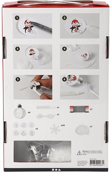 Actual product image Creativ Company handicraft set decorative balls