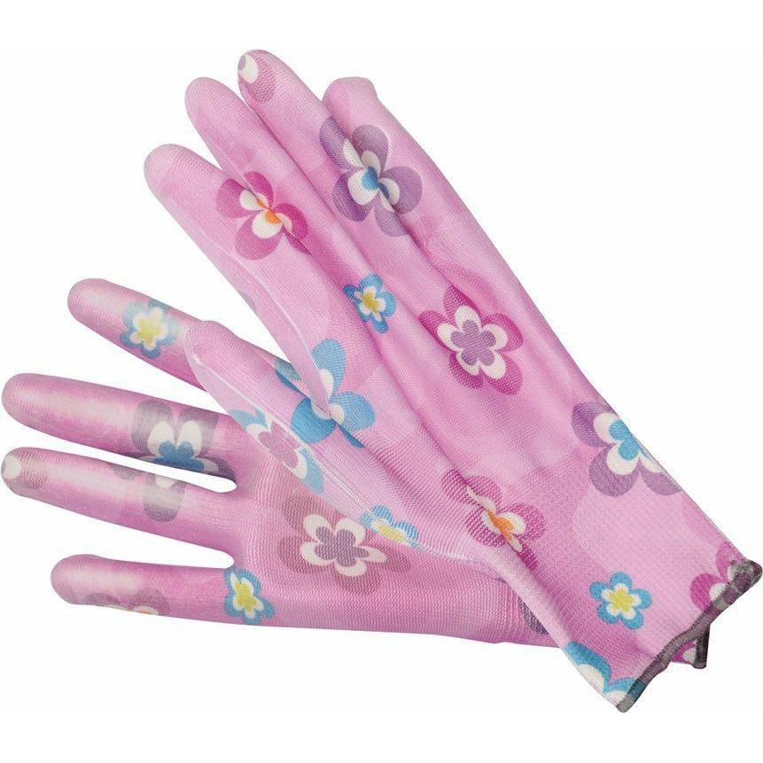 Toya, Schutzhandschuhe, Flo Garden Gloves Blumen - Hellrosa 10 & quot (10)
