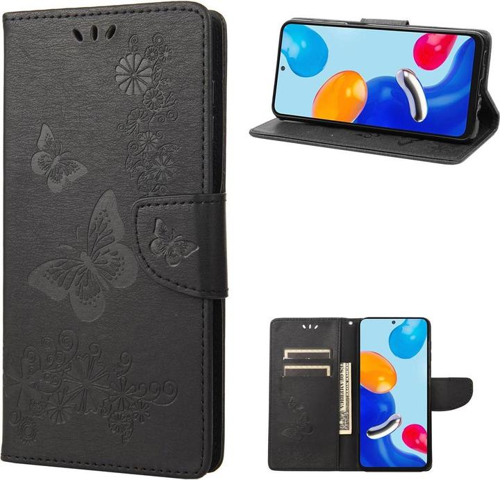 Produktbild König Design Hülle Handy Schutz für Xiaomi Redmi Note 11 Case Cover Tasche Etui Bumper Wallet (Oppo A11s, Xiaomi Redmi Note 11)